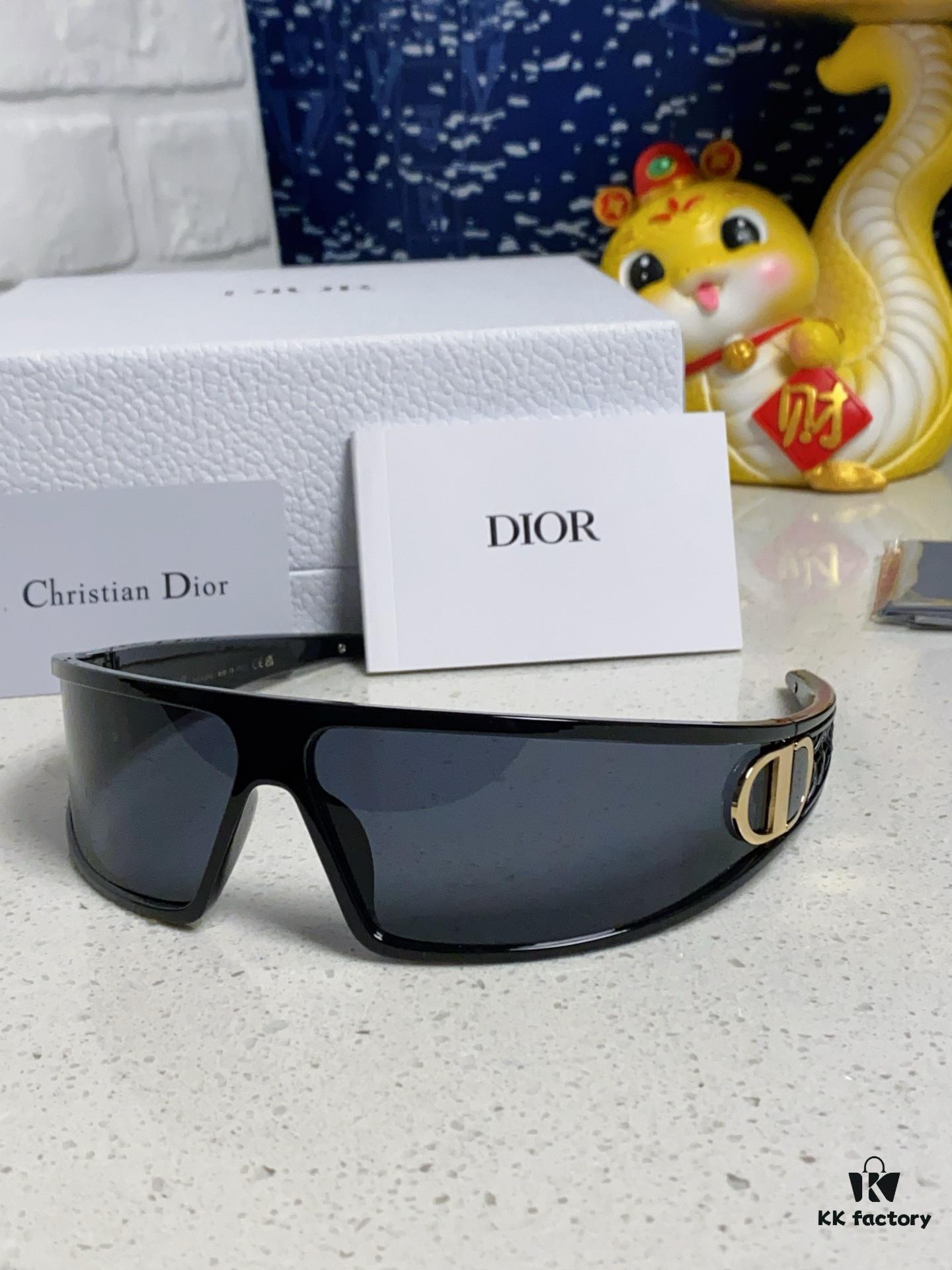 High-Quality Adjustable Dior 2025 New Arrival Sunglasses with Headband Universal Design, High-Version Release, Futuristic Pilot-Style Windproof Riding Sunglasses for Men and Women, Hip-Hop Disco Headband Glasses