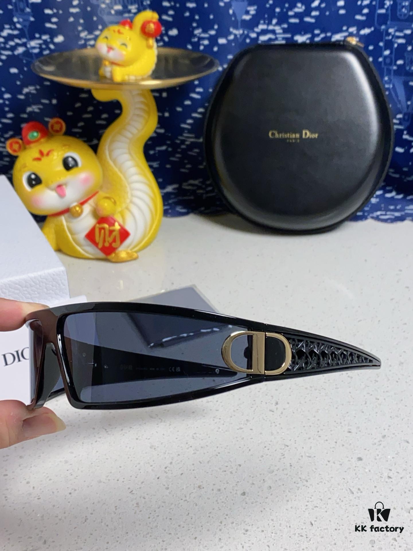 High-Quality Adjustable Dior 2025 New Arrival Sunglasses with Headband Universal Design, High-Version Release, Futuristic Pilot-Style Windproof Riding Sunglasses for Men and Women, Hip-Hop Disco Headband Glasses