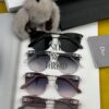 DIOR Volcano Umbrella Fashion Round Frame Sunglasses Lens Top Luxury High Quality Women's Driving Sunglasses Model: CD4311