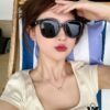 【DIOR】2025 Spring New Arrival Trendy Best-Selling Fashion Round Frame Polarized Sunglasses High Quality Comfortable Wear Influencer Style Shades Model: D6106