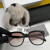 【DIOR】2025 Spring New Arrival Trendy Best-Selling Fashion Round Frame Polarized Sunglasses High Quality Comfortable Wear Influencer Style Shades Model: D6106