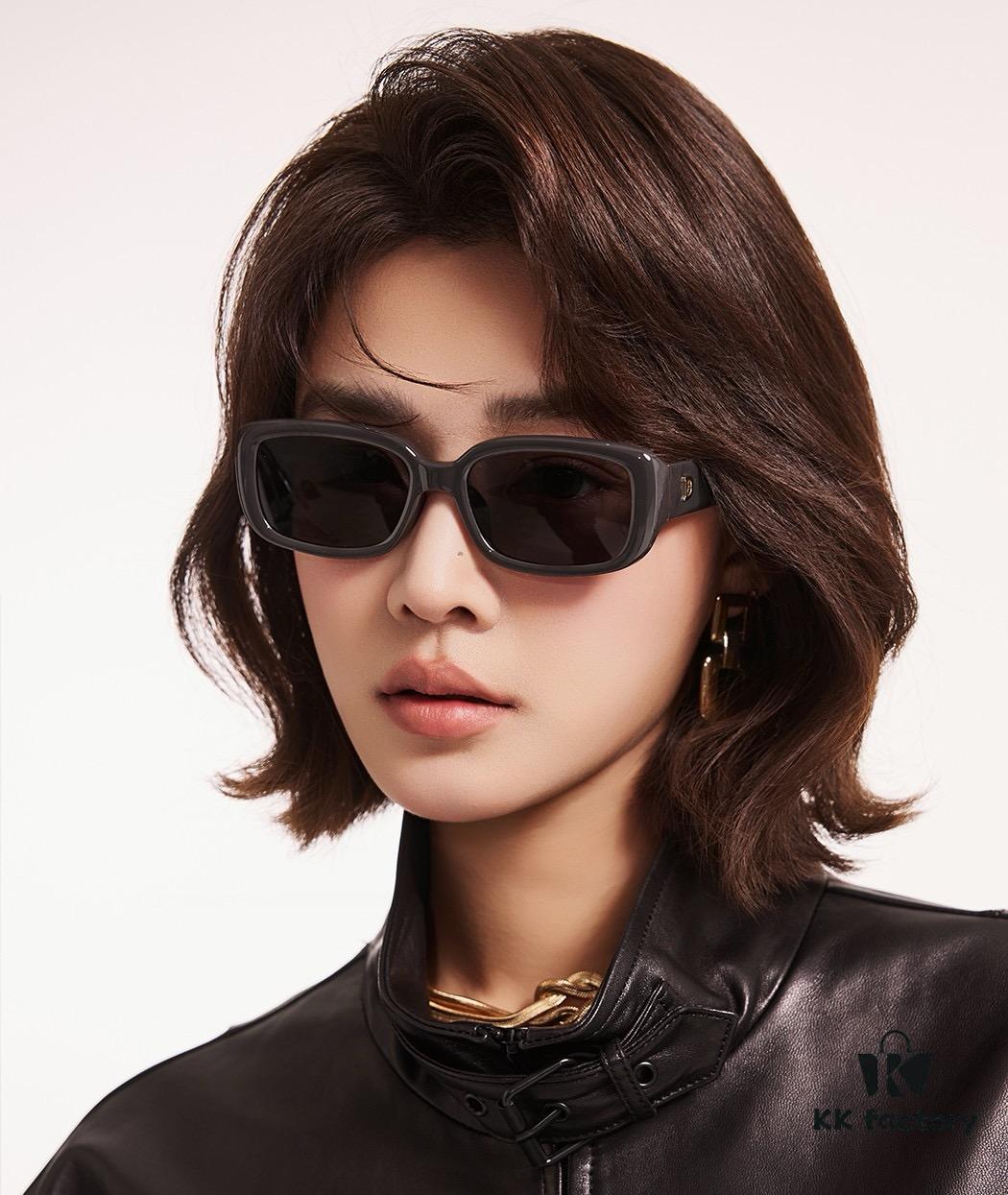 【DIOR - Dior】2025 Spring New Arrival Trendy Popular Fashion Square Polarized Sunglasses High Quality Comfortable Wear Influencer Favorite Sunglasses Model: D2111 Eyeglasses Sunglasses