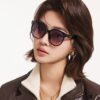 【DIOR】2025 Spring New Arrival Trendy Fashion Round Frame Polarized Sunglasses High Quality Comfortable Wear Influencer Favorite Model: D5106