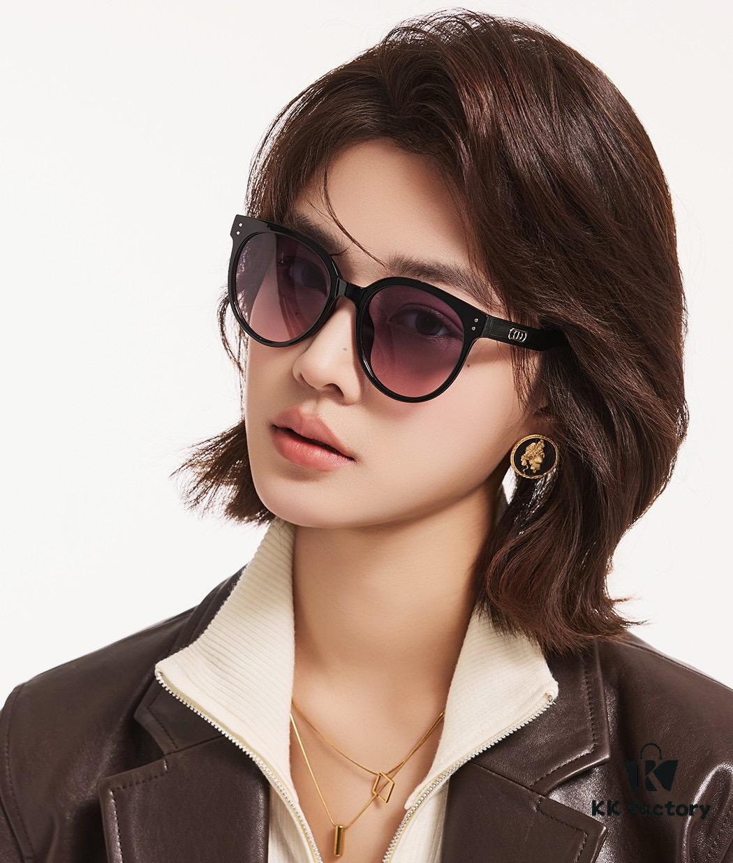【DIOR】2025 Spring New Arrival Trendy Fashion Round Frame Polarized Sunglasses High Quality Comfortable Wear Influencer Favorite Model: D5106