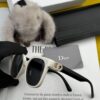 【DIOR】2025 Spring New Arrival Trendy Fashion Square Polarized Sunglasses High-Quality Comfortable Wear Unisex Influencer Style UV Protection Thickened Lenses for Women 🕶️ High-Quality TR Frame Model: CD2908