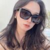 DIOR 2025 New Arrival Trendy Fashion Square Frame Sunglasses Comfortable Fit Influencer Style Women's HD Thick Polarized Sunglasses