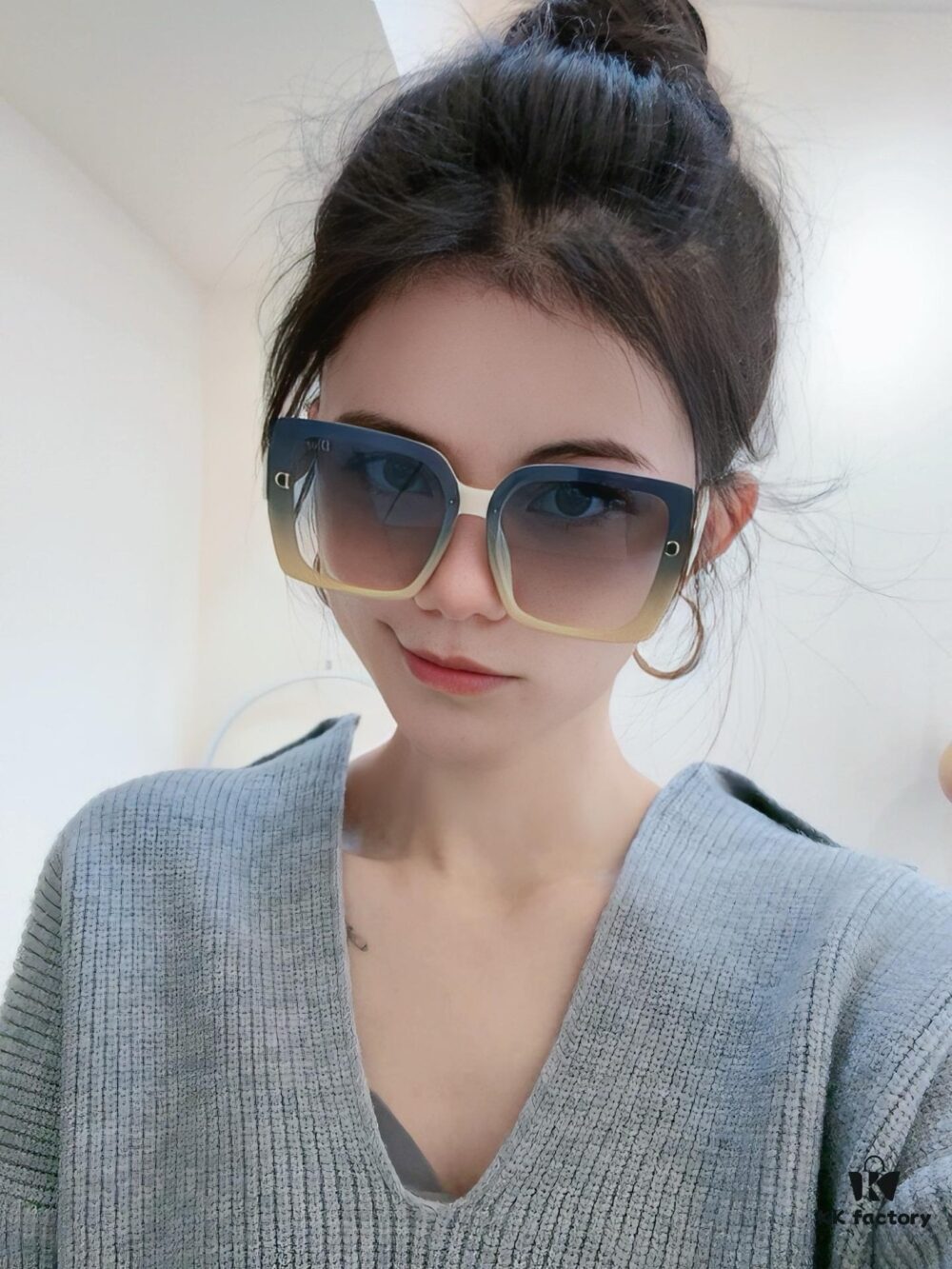 DIOR - 2025 Spring New Arrival Trendy Fashion Square Frame Sunglasses High-Quality Comfortable Fit Influencer Style Women's HD Sunglasses
