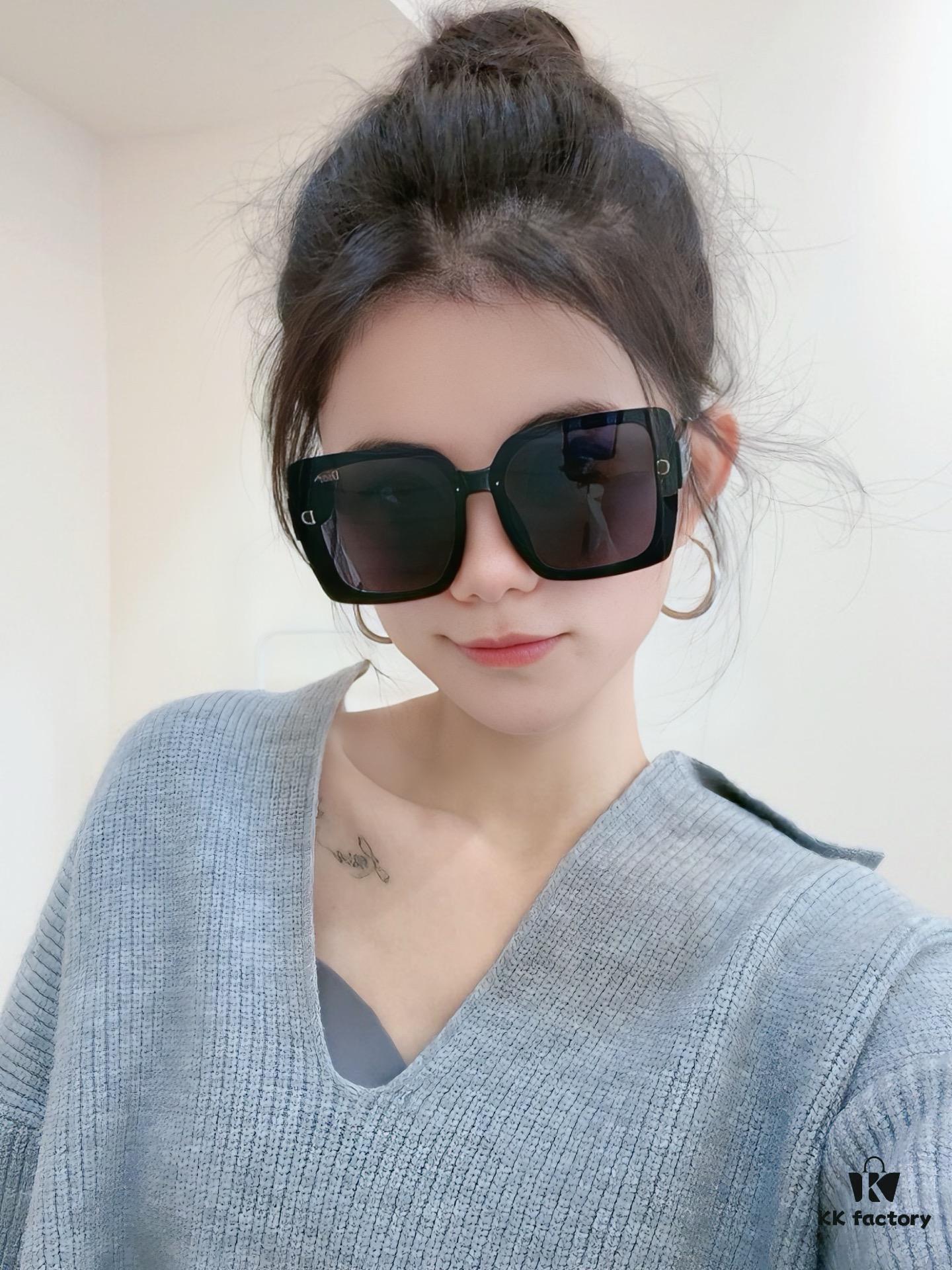 DIOR - 2025 Spring New Arrival Trendy Fashion Square Frame Sunglasses High-Quality Comfortable Fit Influencer Style Women's HD Sunglasses