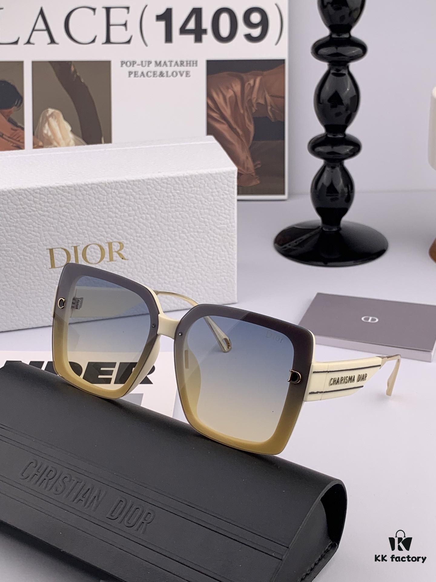 DIOR - 2025 Spring New Arrival Trendy Fashion Square Frame Sunglasses High-Quality Comfortable Fit Influencer Style Women's HD Sunglasses