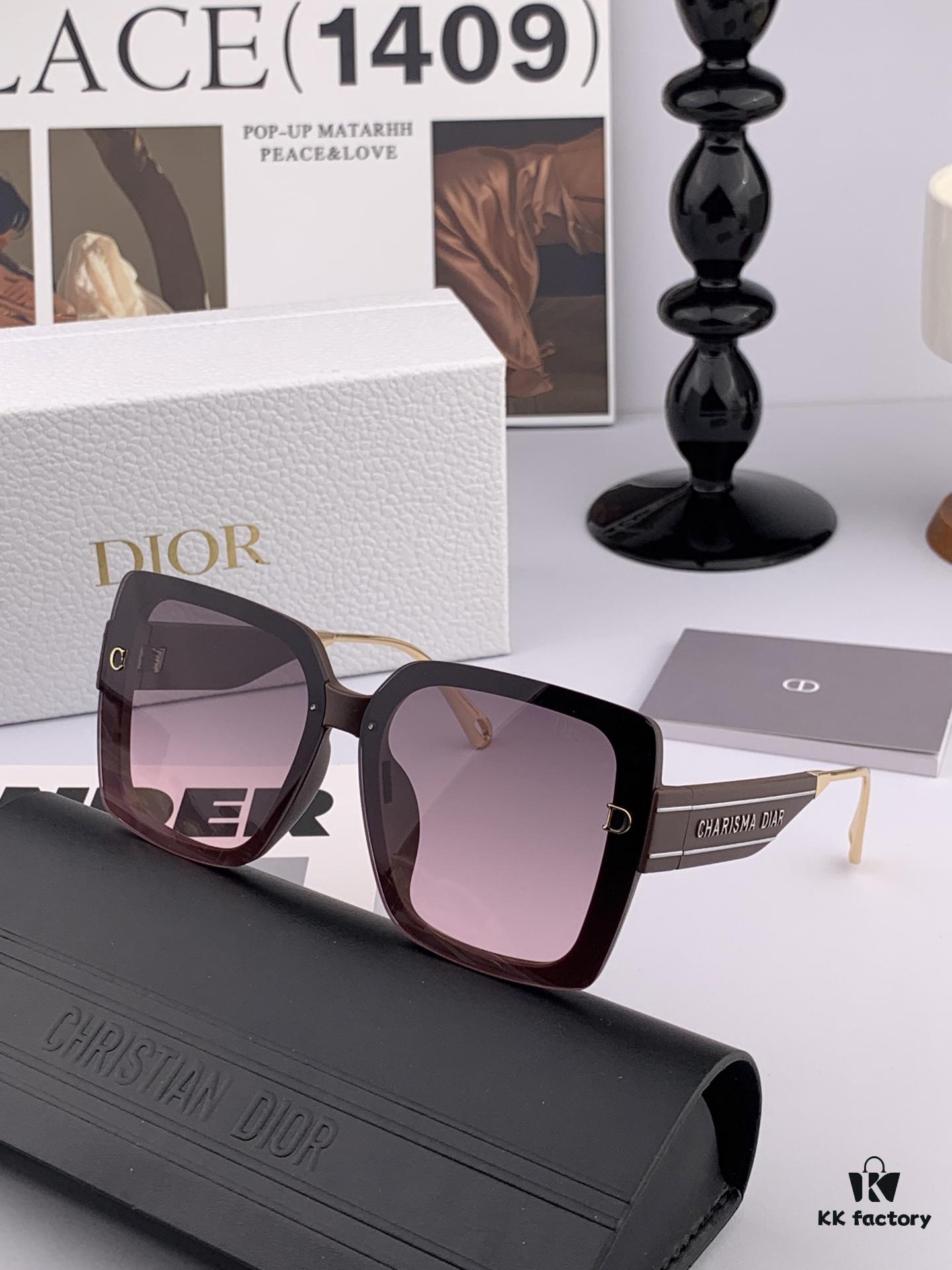 DIOR - 2025 Spring New Arrival Trendy Fashion Square Frame Sunglasses High-Quality Comfortable Fit Influencer Style Women's HD Sunglasses