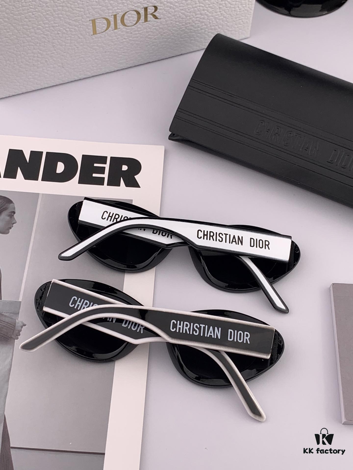 DIOR 2025 Spring New Arrival Trendy Fashion Square Frame Sunglasses High-Quality Comfortable Fit Influencer Style Women's HD Sunglasses