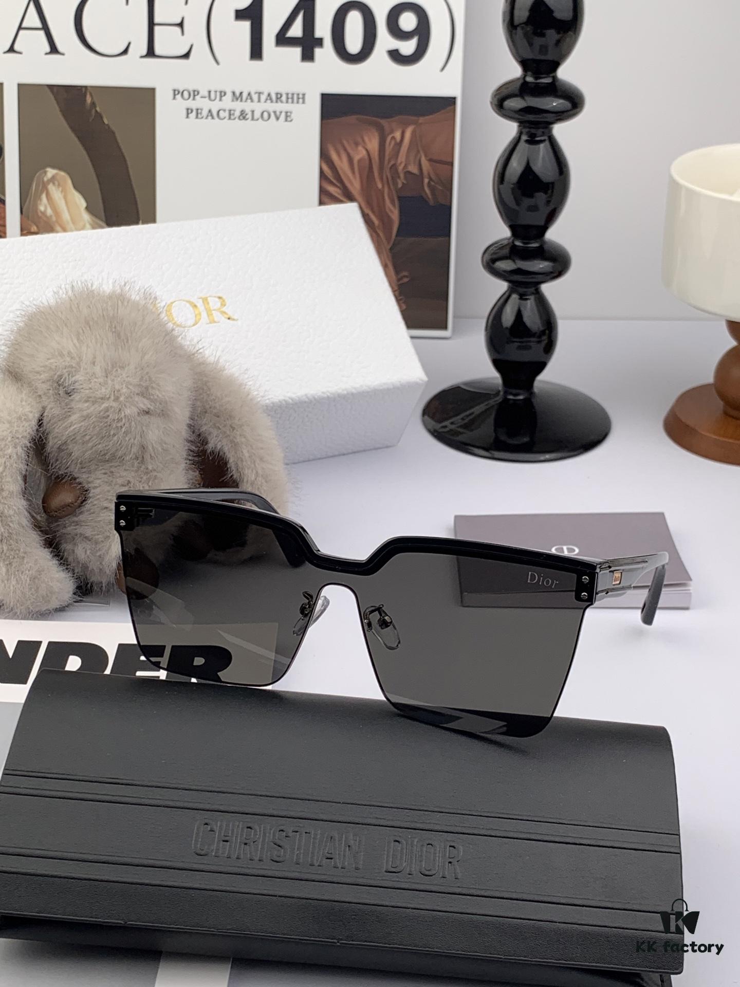 DIOR Nylon Polarized One-Piece Sunglasses, 2025 Spring New Arrival, Trendy Square Frame Polarized Sunglasses, High-Quality Comfortable Wear, Influencer-Style Women's HD Nylon Polarized Sunglasses