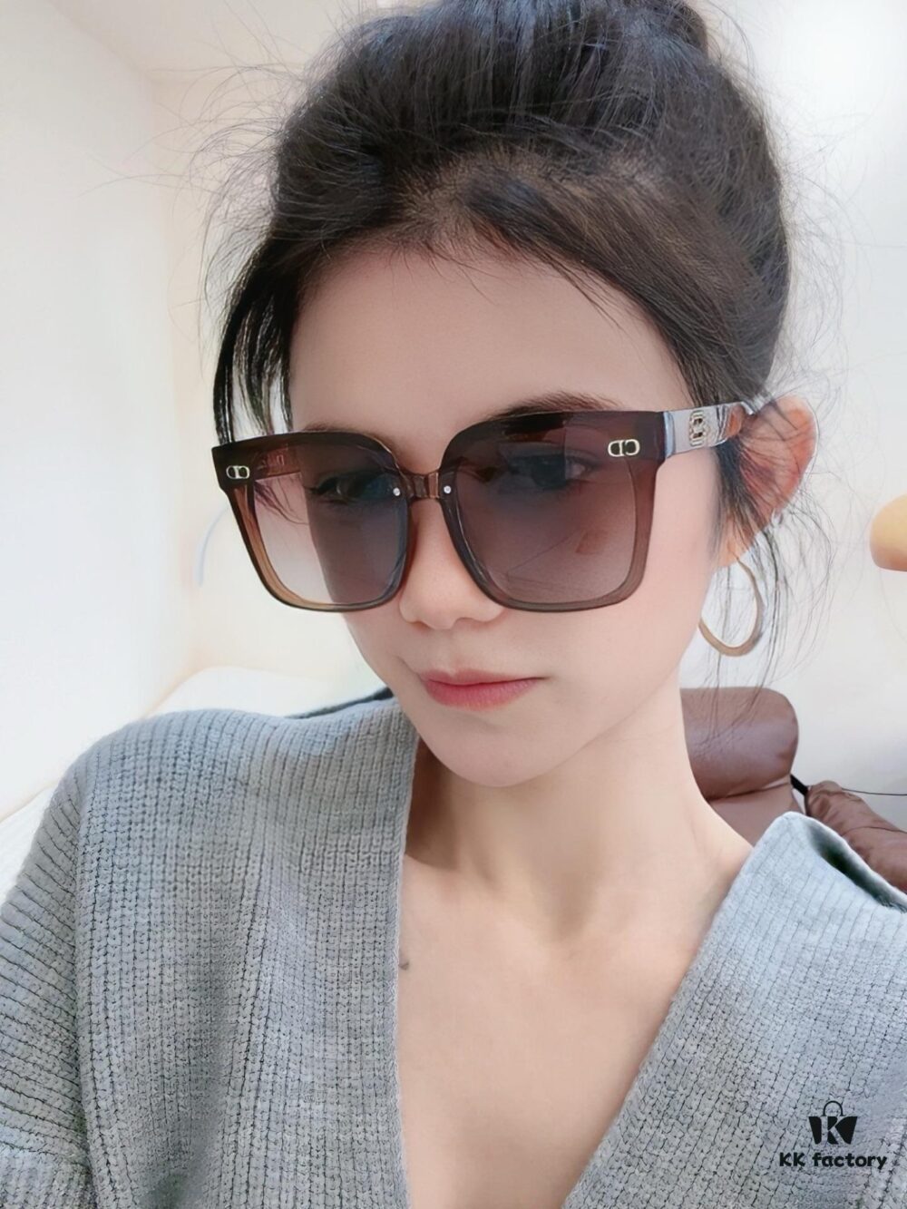 TR Version - Polarized [Exclusive Luxury Sunglasses No Filter‼ Real Photo Listing] Dior Official Website Latest Release New Sunglasses 🕶, Attention   We Use High-Definition Lenses, Feel Free to Inspect Upon Arrival Model: CD8021 Eyeglasses Sunglasses