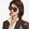 【DIOR】2025 Spring New Arrival Trendy Fashion Square Polarized Sunglasses High-Quality Comfortable Wear Influencer Favorite Women's HD Polarized Sunglasses 🕶️ High-Quality TR Frame Model: CD2315