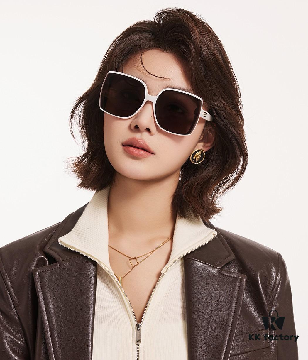 【DIOR】2025 Spring New Arrival Trendy Fashion Rectangular Polarized Sunglasses High-Quality Comfortable Wear TR Frame Women's HD Polarized Sunglasses 🕶️