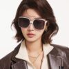 【DIOR】2025 Spring New Arrival Trendy Fashion Rectangular Polarized Sunglasses High-Quality Comfortable Wear TR Frame Women's HD Polarized Sunglasses 🕶️
