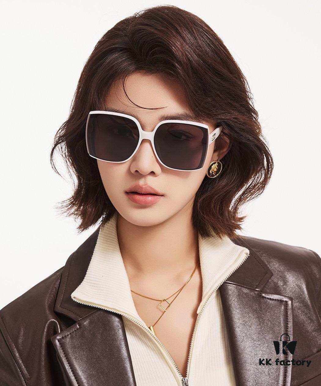 【DIOR】2025 Spring New Arrival Trendy Fashion Rectangular Polarized Sunglasses High-Quality Comfortable Wear TR Frame Women's HD Polarized Sunglasses 🕶️