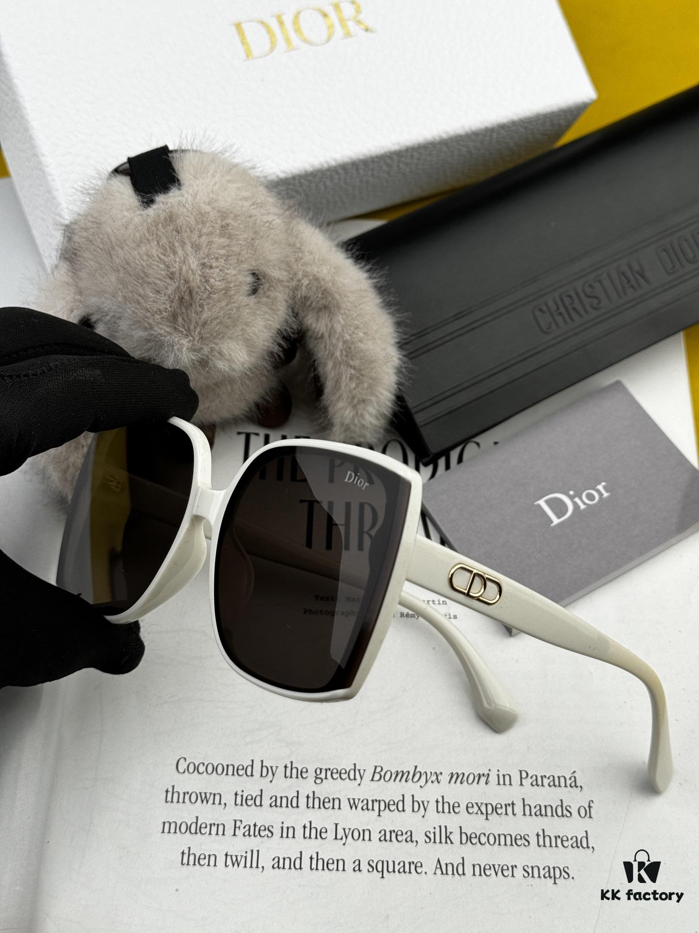 【DIOR】2025 Spring New Arrival Trendy Fashion Rectangular Polarized Sunglasses High-Quality Comfortable Wear TR Frame Women's HD Polarized Sunglasses 🕶️