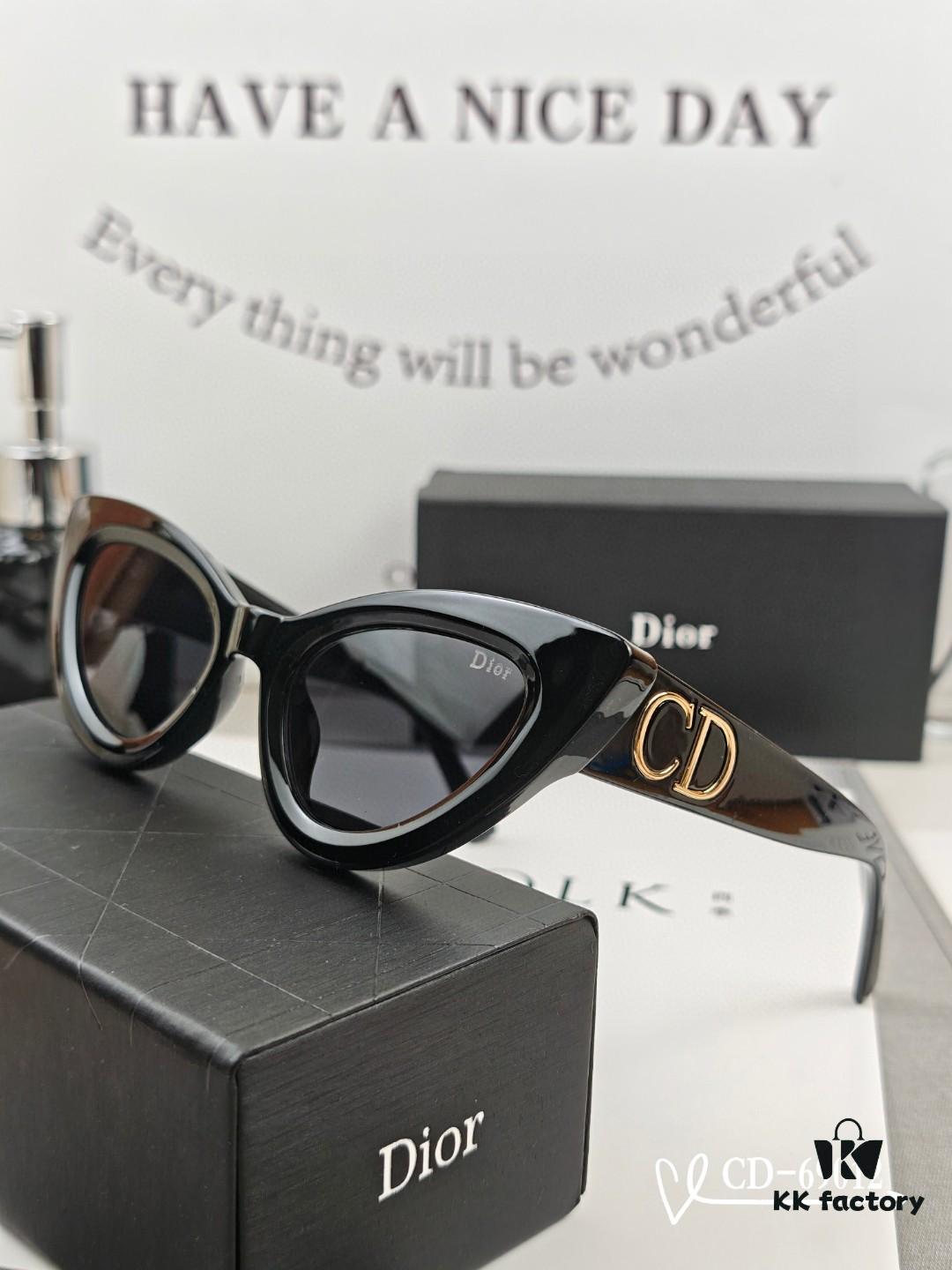 DIOR France TR90 Lightweight Sunglasses with Polarized Lenses, Model 69012