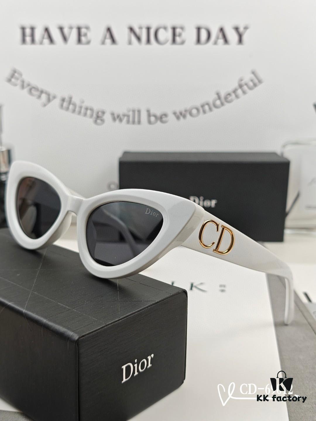 DIOR France TR90 Lightweight Sunglasses with Polarized Lenses, Model 69012