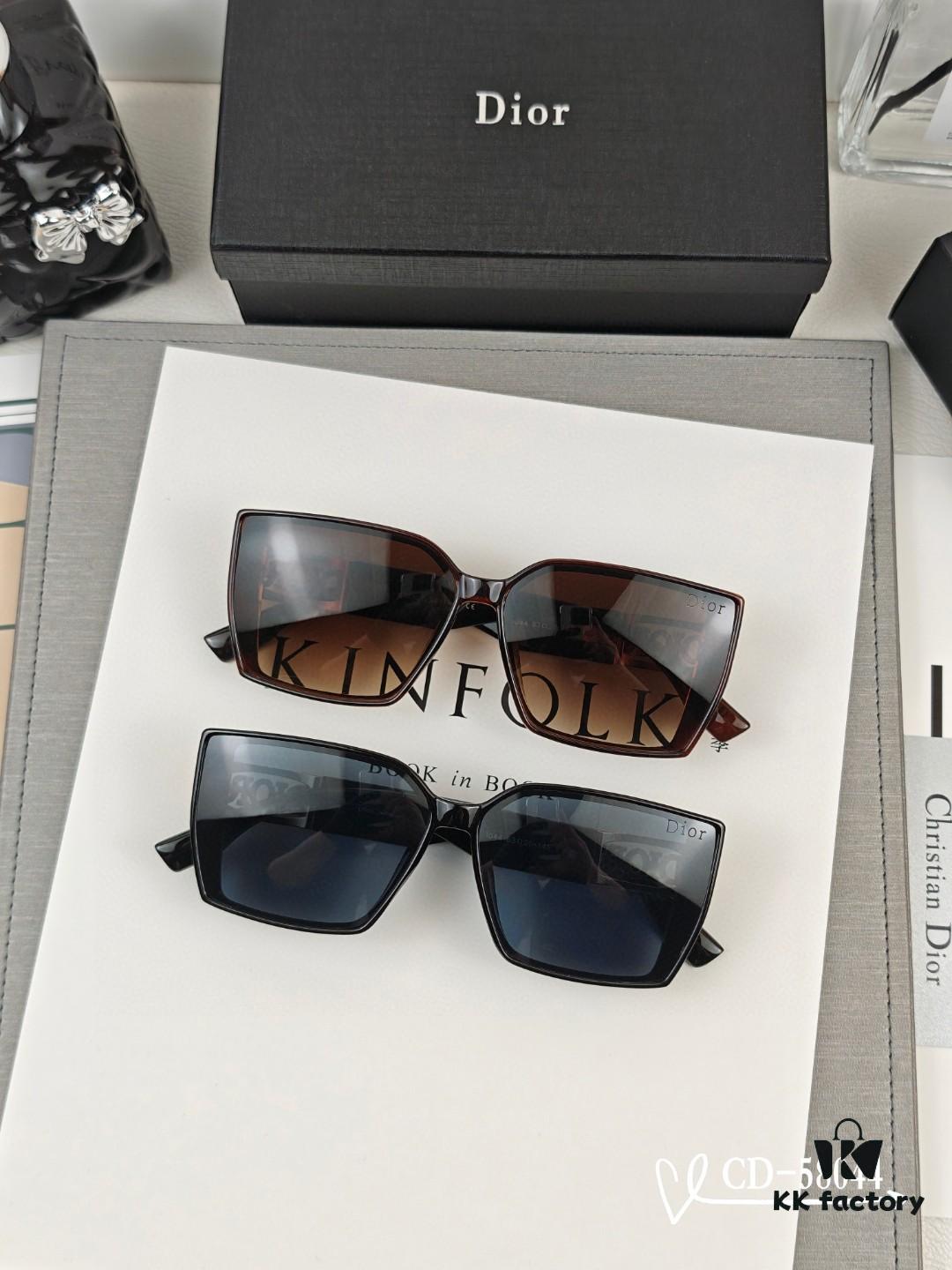 DIOR France TR90 Lightweight Sunglasses with Polarized Lenses, Model 58044