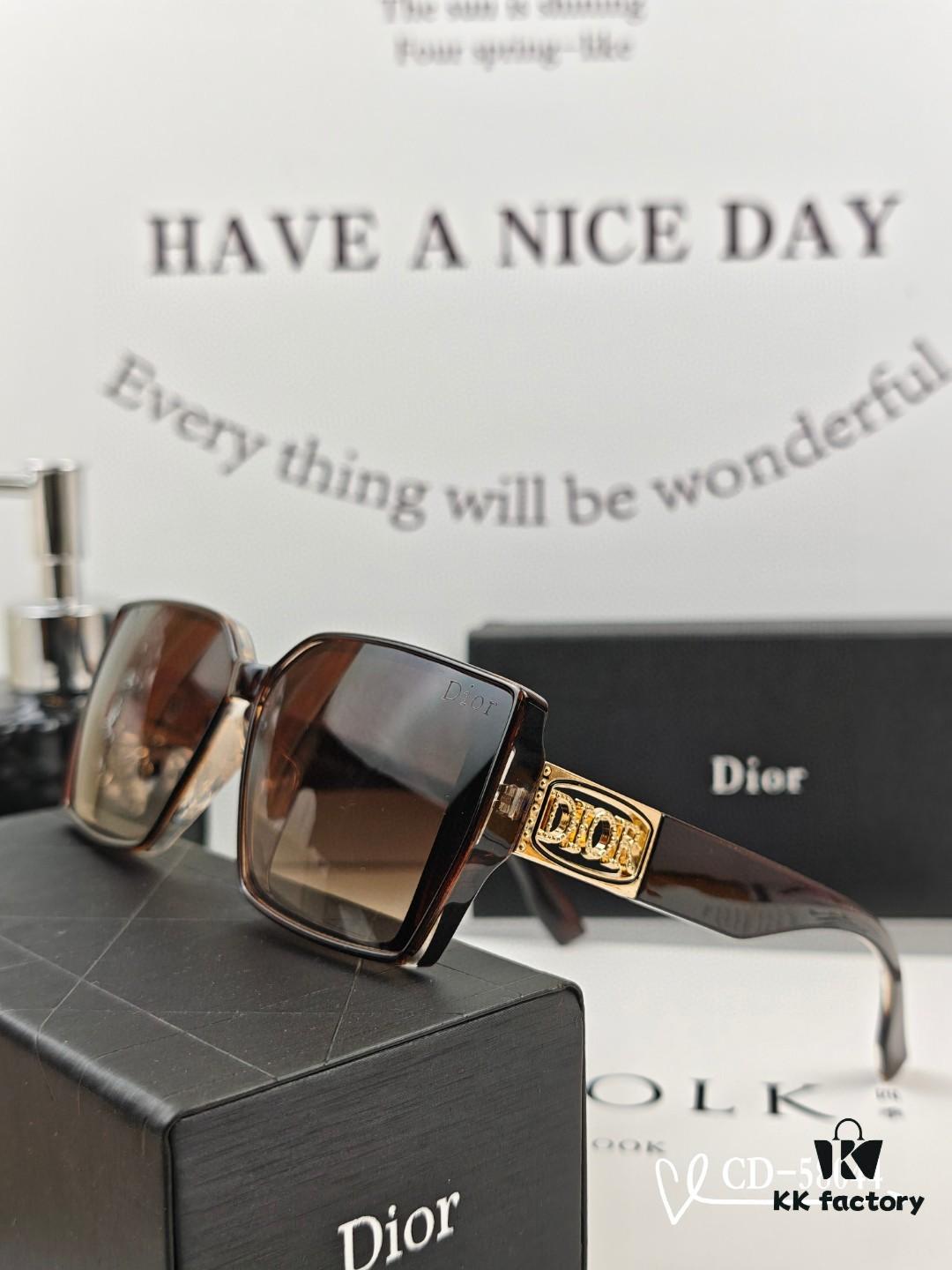 DIOR France TR90 Lightweight Sunglasses with Polarized Lenses, Model 58044