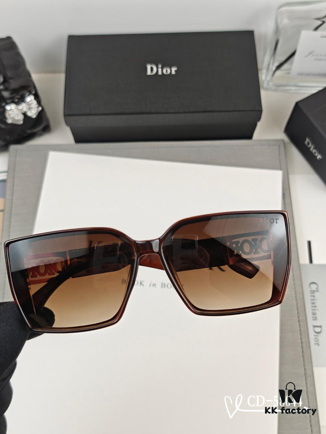 DIOR France TR90 Lightweight Sunglasses with Polarized Lenses, Model 58044