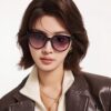 【DIOR】2025 Spring New Arrival Trendy Best-Selling Fashion Round Frame Polarized Sunglasses High Quality Comfortable Fit Influencer Favorite Model: D5106