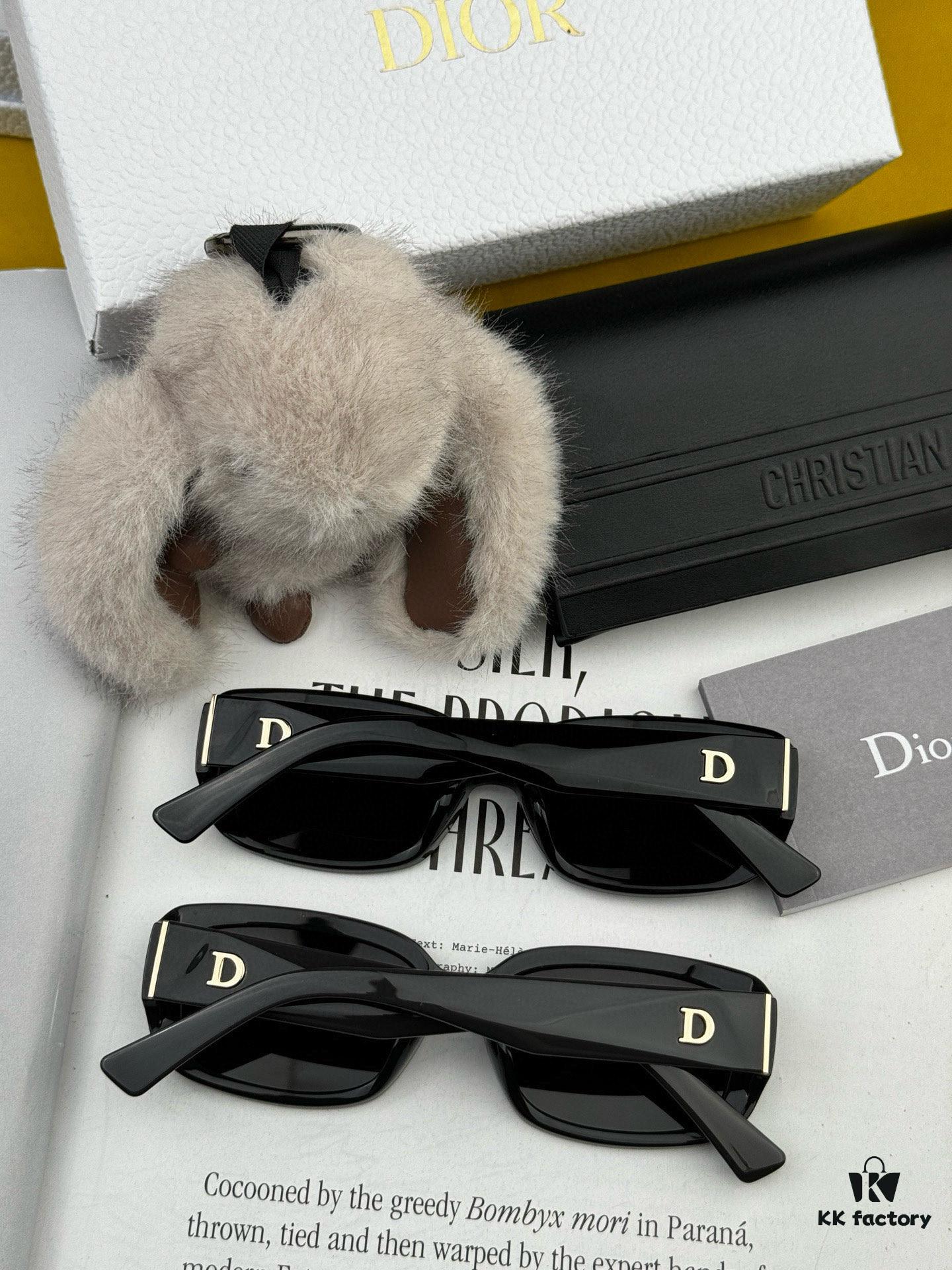 【DIOR】2025 Spring New Arrival Trendy Fashion Square Polarized Sunglasses High Quality Comfortable Wear Influencer Popular Style Model: D2111