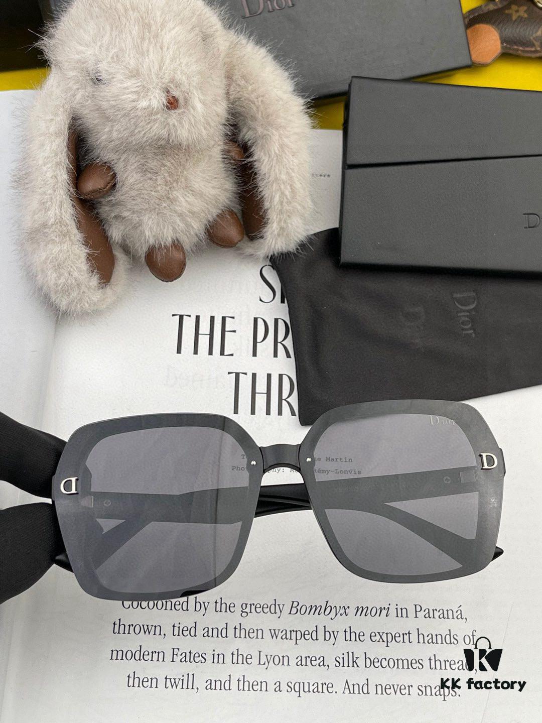 【DIOR - Dior】2025 Spring New Arrival Trendy Fashion Square Polarized Sunglasses High Quality Comfortable Fit Influencer Style Model: D1781