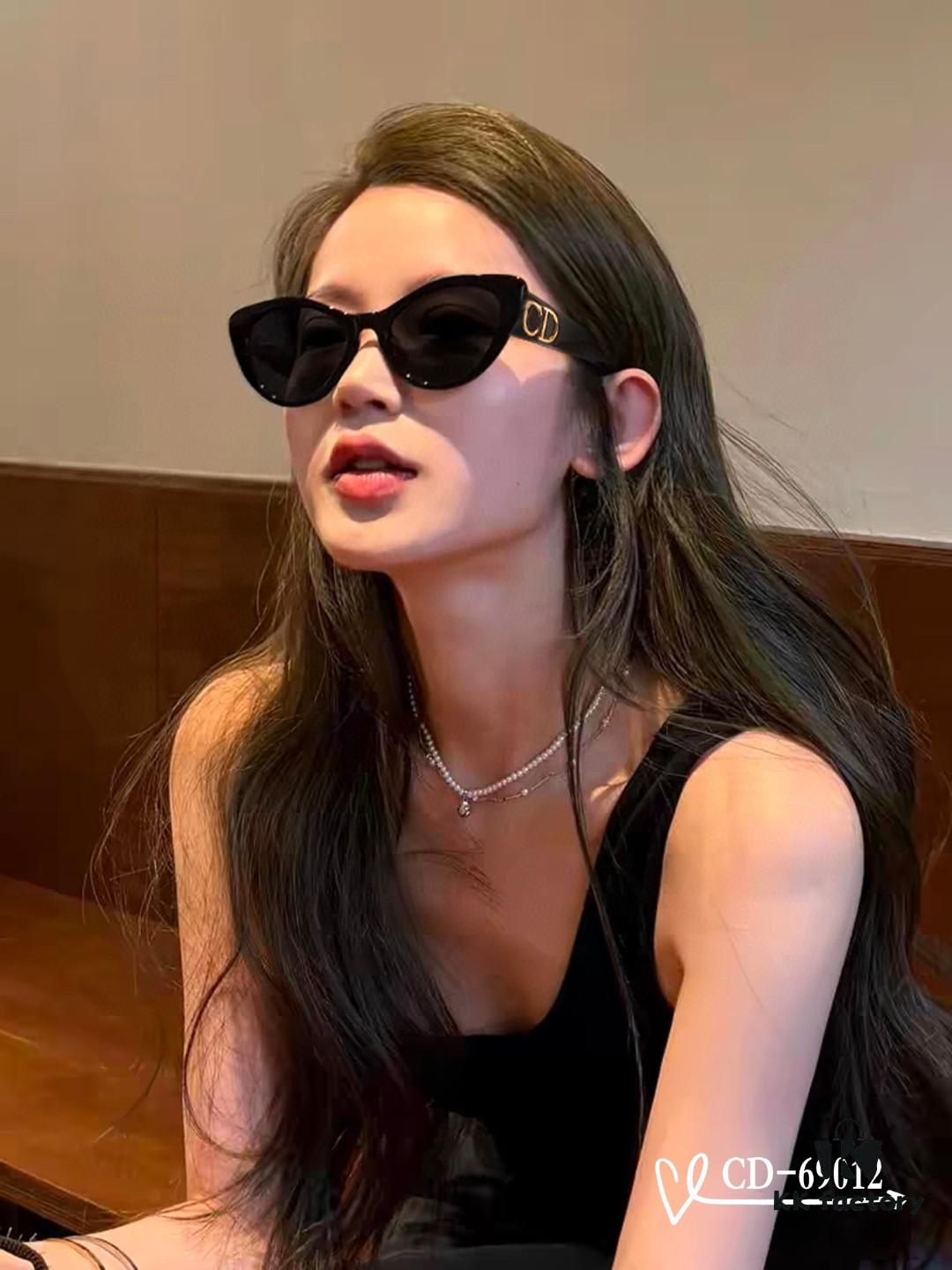 French Dior - DIOR, Polarized TR90 Sunglasses with Plano Lenses, Lightweight and Comfortable Frame, Style 69012