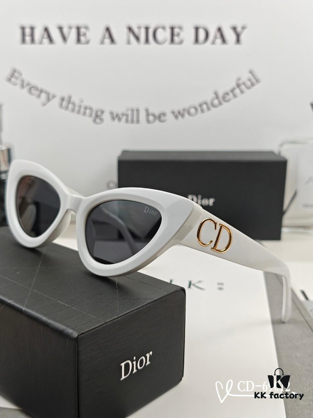 French Dior - DIOR, Polarized TR90 Sunglasses with Plano Lenses, Lightweight and Comfortable Frame, Style 69012