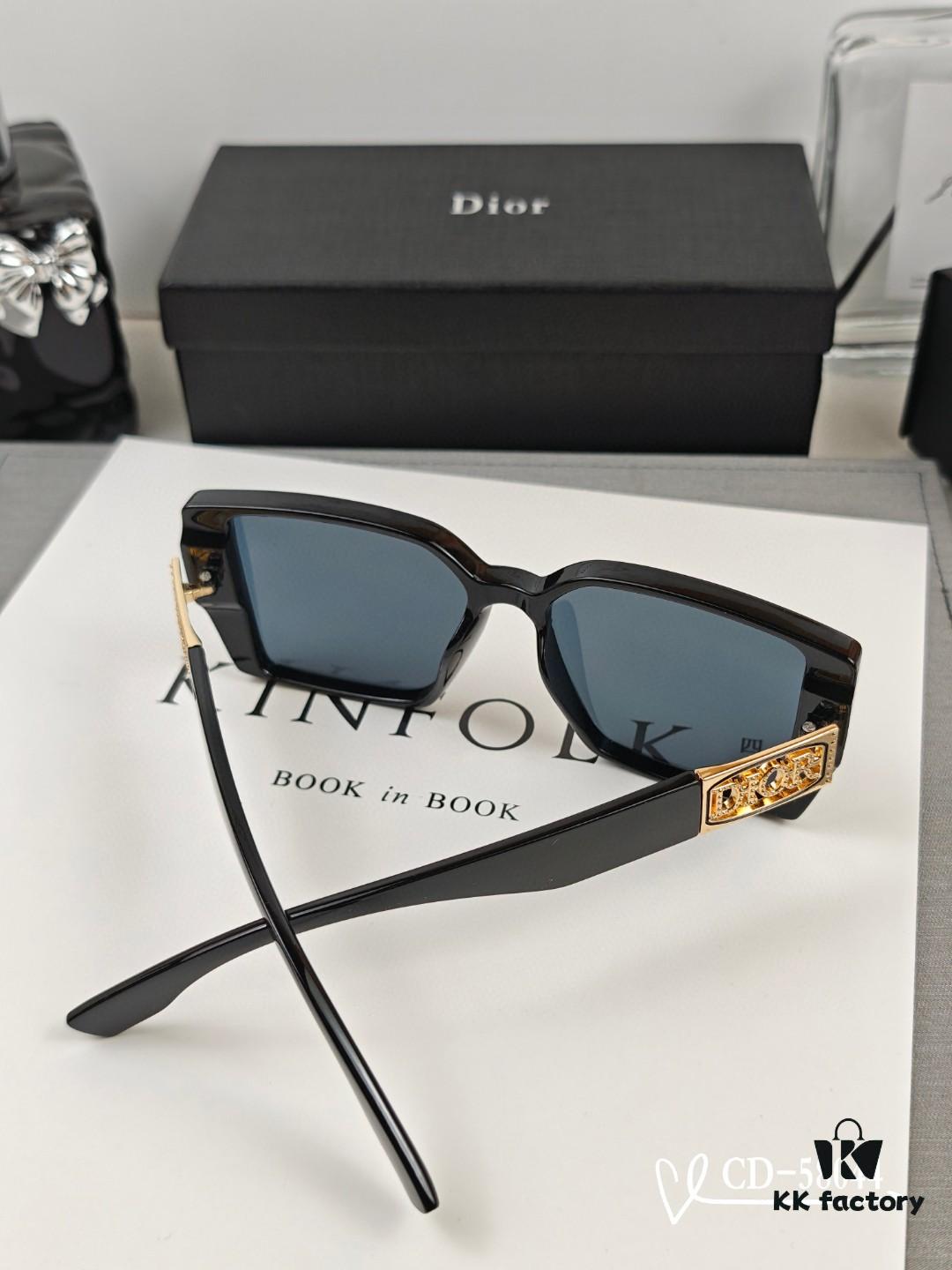 DIOR France TR90 Lightweight Sunglasses with Polarized Lenses, Model 58044