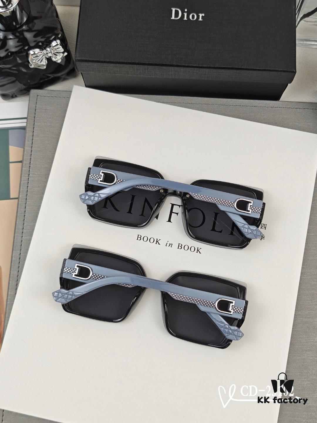 DIOR France - Polarized Sunglasses with Polylite Lenses, TR90 Frame, Lightweight and Comfortable Wear