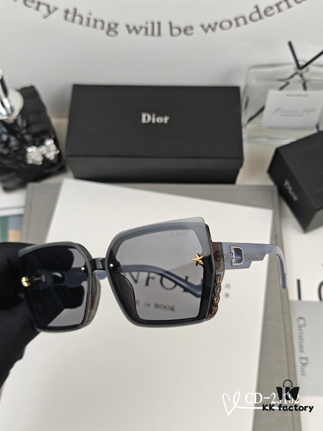 DIOR France - Polarized Sunglasses with Polylite Lenses, TR90 Frame, Lightweight and Comfortable Wear