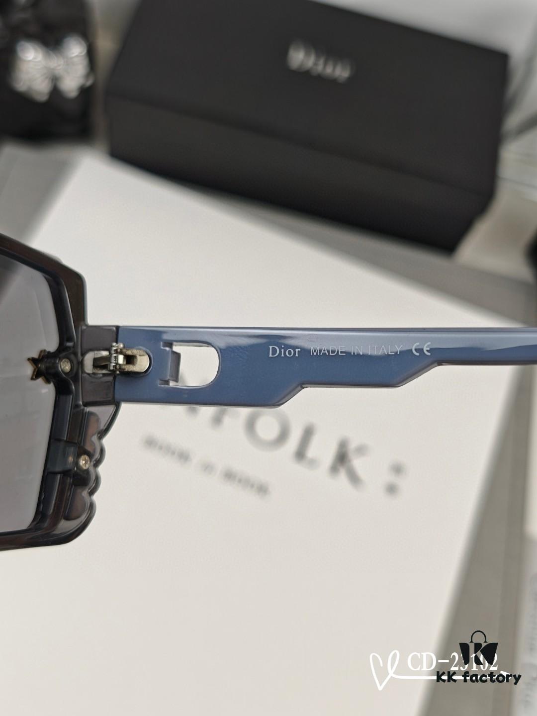 DIOR France - Polarized Sunglasses with Polylite Lenses, TR90 Frame, Lightweight and Comfortable Wear