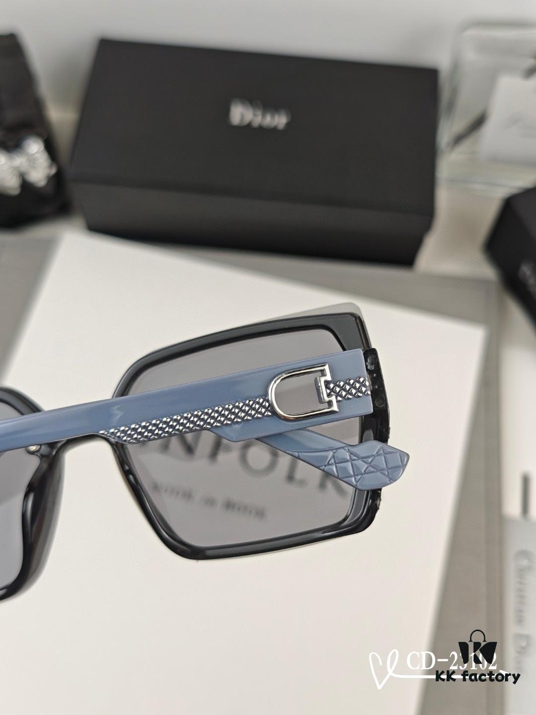 DIOR France - Polarized Sunglasses with Polylite Lenses, TR90 Frame, Lightweight and Comfortable Wear