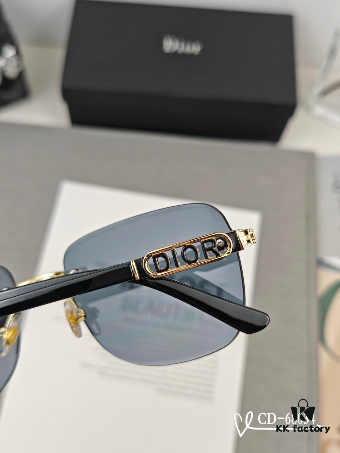 Dior - French Luxury Brand Unisex Sunglasses Model 68034 with Polarized Lenses