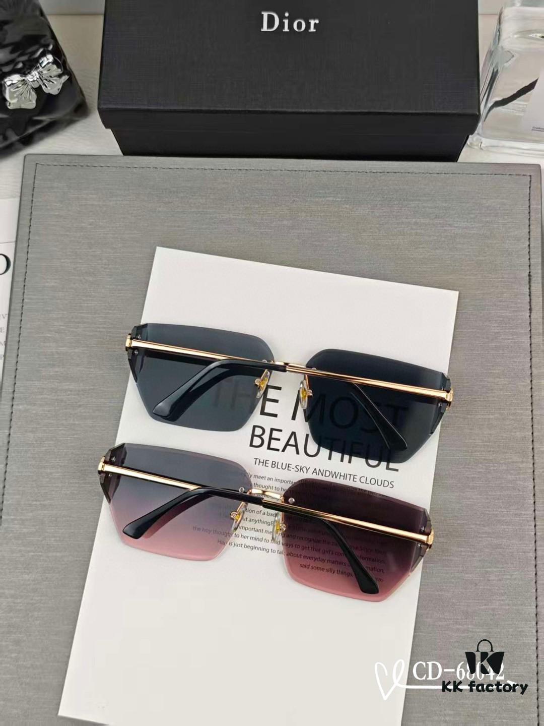 Dior - French Fashion House Dior Unisex Sunglasses with Polarized Lenses by Polaroid, Lightweight Metal Frame, Style 68042