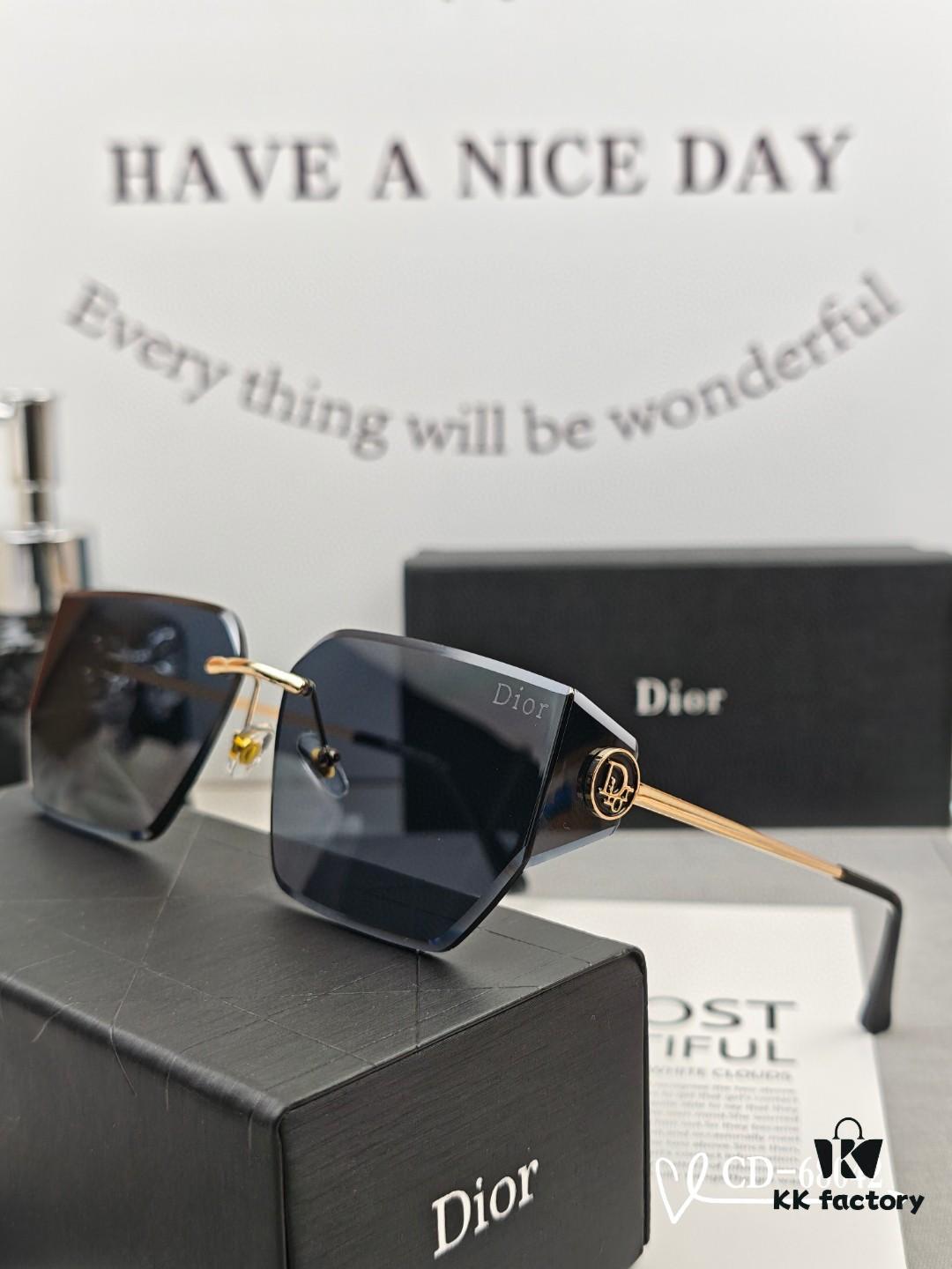 Dior - French Fashion House Dior Unisex Sunglasses with Polarized Lenses by Polaroid, Lightweight Metal Frame, Style 68042