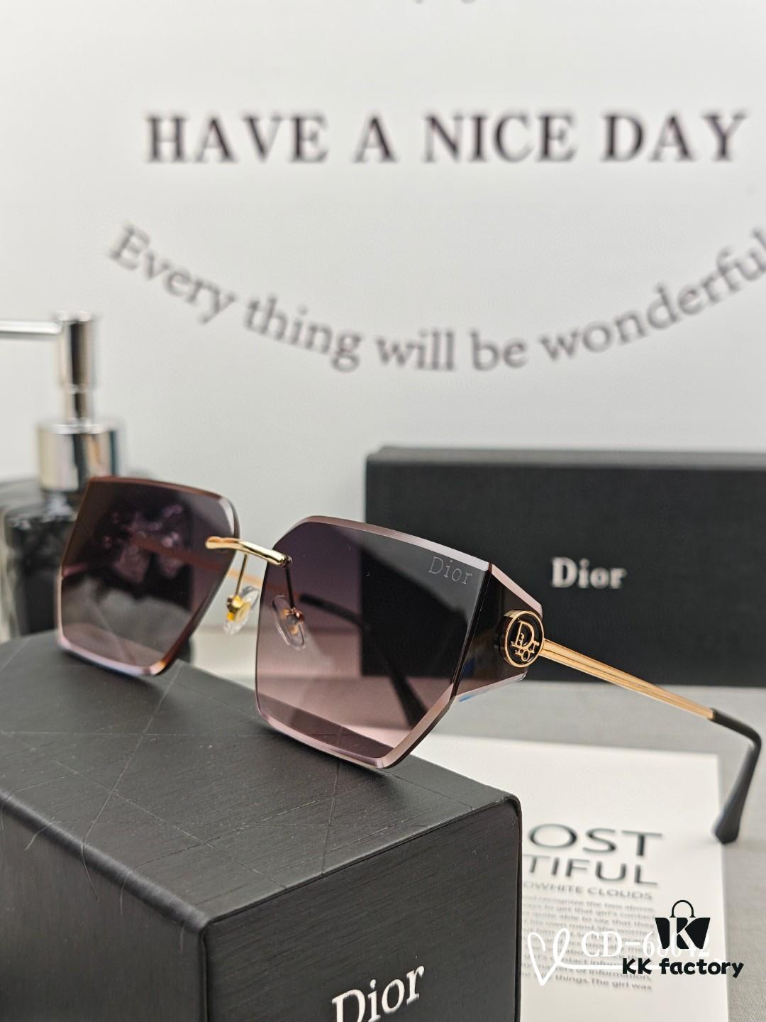 Dior - French Fashion House Dior Unisex Sunglasses with Polarized Lenses by Polaroid, Lightweight Metal Frame, Style 68042