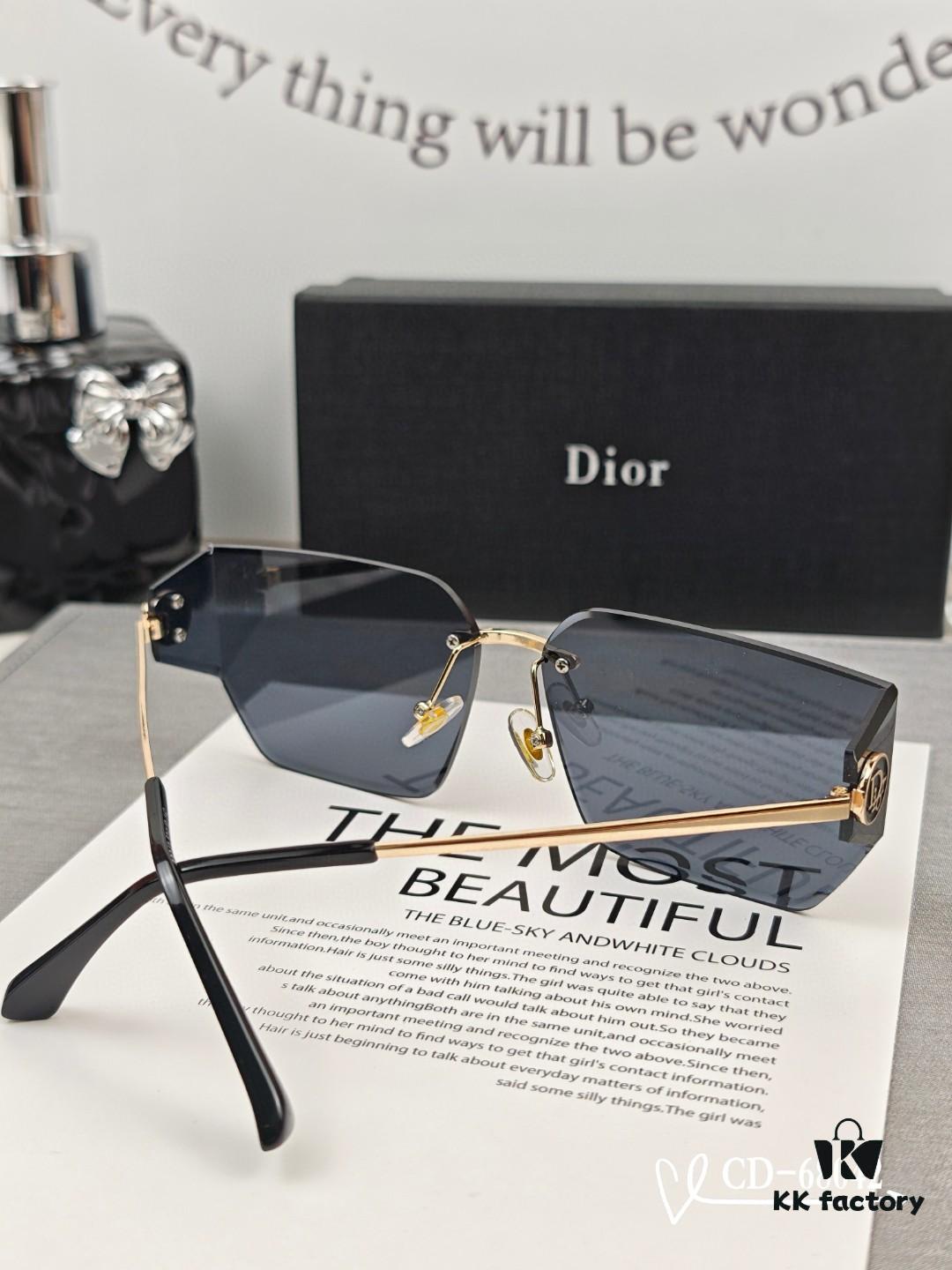 Dior - French Fashion House Dior Unisex Sunglasses with Polarized Lenses by Polaroid, Lightweight Metal Frame, Style 68042