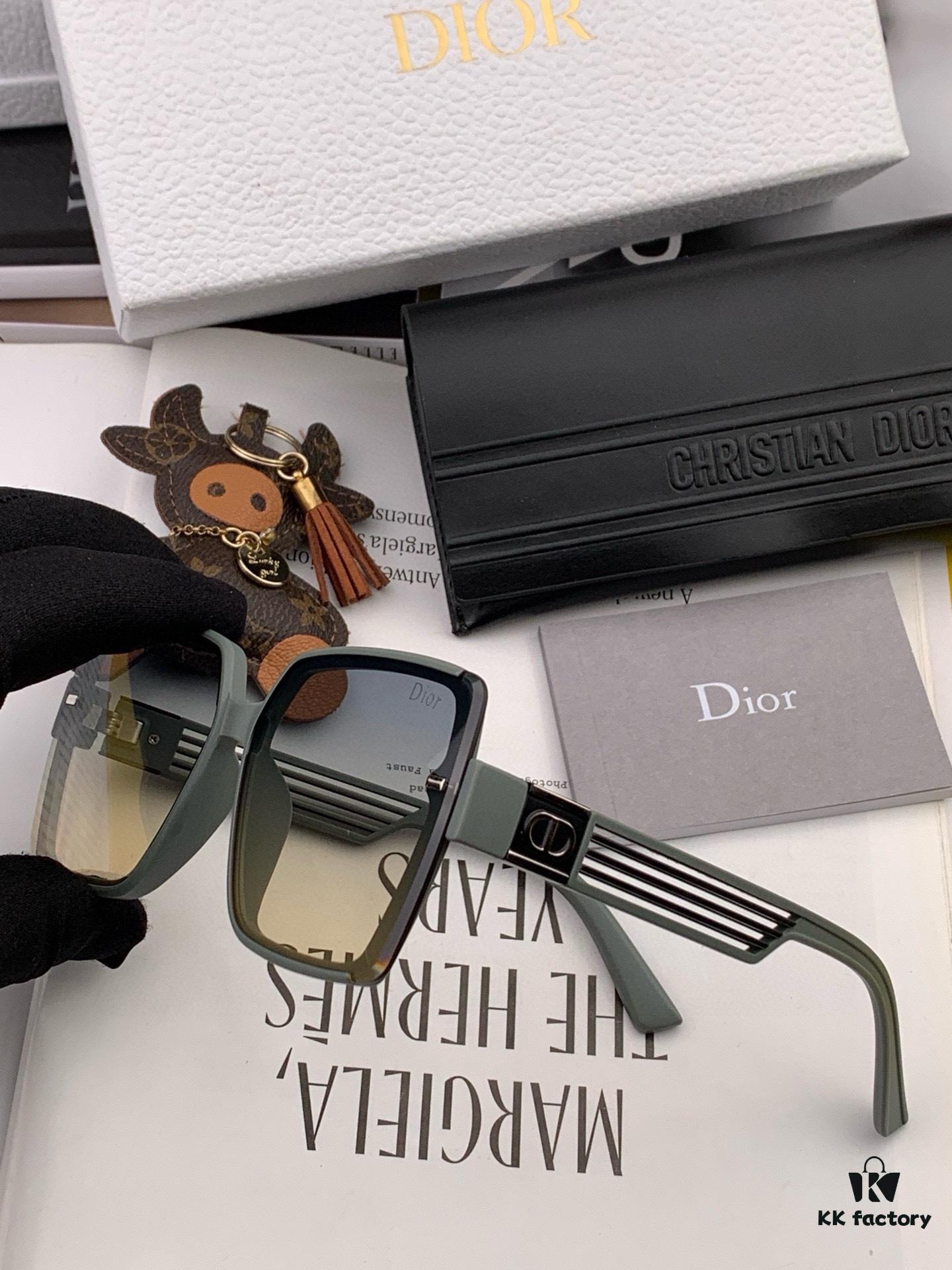 DIOR Sunglasses 2023 Spring New Arrival Fashion Square Polarized Sunglasses High-Quality Comfortable Wear Influencer Trendy Style Women's HD Nylon Sunglasses 🕶️ High-Quality TR Frame Model: CD7780