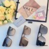 Dior Sunglasses for Large Faces, Slimming and Fashionable, Influencer Streetwear Style, UV Protection for Driving and Cycling