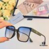 Dior Sunglasses for Large Faces, Slimming and Fashionable, Influencer Streetwear Style, UV Protection for Driving and Cycling