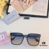 Dior Sunglasses for Large Faces, Slimming and Fashionable, Influencer Streetwear Style, UV Protection for Driving and Cycling