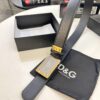 D&G Original Belt, Hong Kong Duty-Free Gift Box 🎁 (NXP Tag with Authentic Website Verification, Genuine Anti-Counterfeit Chip)