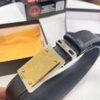 D&G Original Belt Hong Kong Duty-Free Gift Box (NXP Tag with Verifiable Official Website Anti-Counterfeit Chip) Genuine Mould Stainless Steel Logo Buckle Top-Grade Belt Italian Imported Cross-Texture Crust Calfskin Fashion Runway Style 3.8cm Width