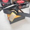 D&G Original Belt Hong Kong Duty-Free Gift Box (NXP Tag with Verifiable Official Website Anti-Counterfeit Chip) Genuine Mold Stainless Steel Logo Buckle Top-Grade Leather Italian Imported Cross-Grain Calfskin Fashion Runway Style 3.8cm Width