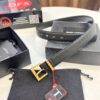 Top Women's Leather Belt, Hong Kong Duty-Free Gift Box (NXP Tag with Online Verification, Authentic Anti-Counterfeit Chip)